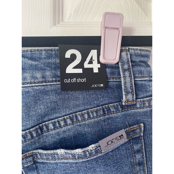 NEW! Joe's Jeans Blue Denim Cut Off Shorts 24 - Picture 3 of 3
